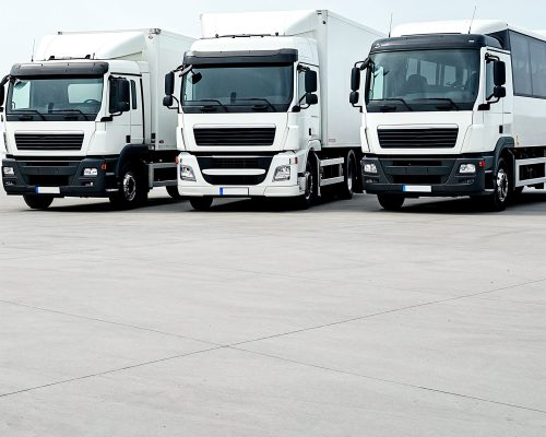 trucks-lined-up-concrete-surface